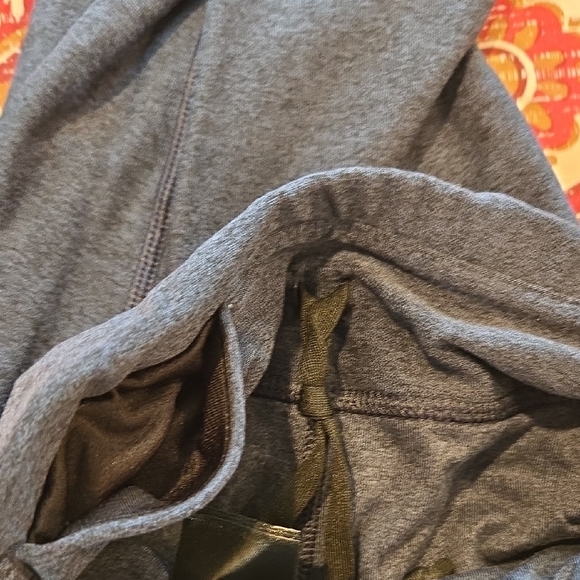 The North Face Dark Grey Blue Yoga Work Out Ruching Detail Leggings - Picture 8 of 9